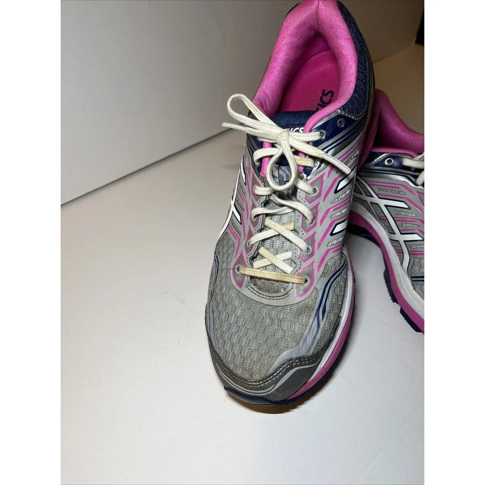 ASICS GT 2000 5 T757N Running Shoes White Pink Women's Size 8.5D - Picture 6 of 15
